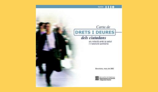 Actualment esteu veient Departament de Salut – Carta drets i deures