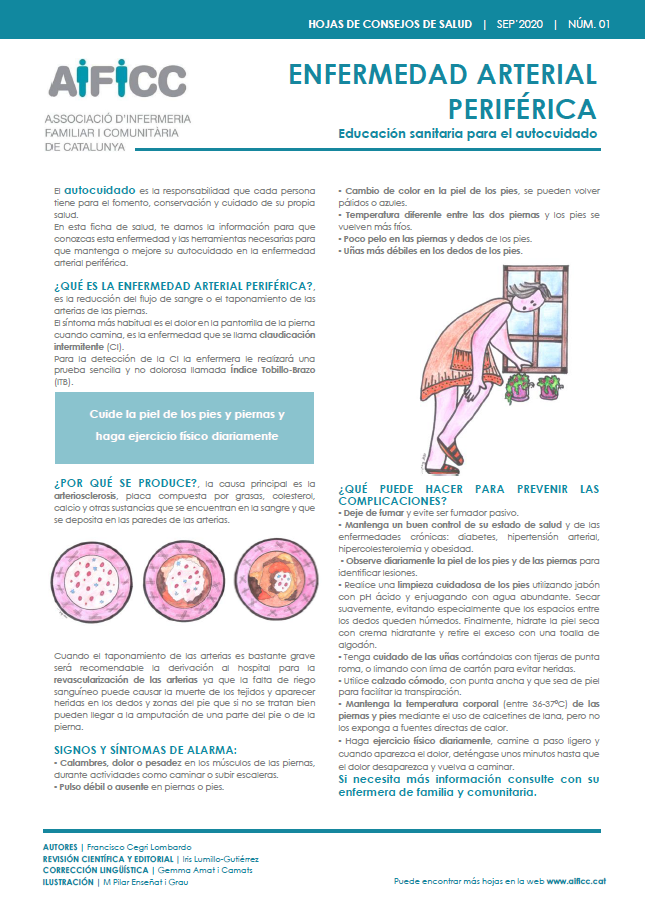 Més informació sobre l'article Enfermedad arterial periférica