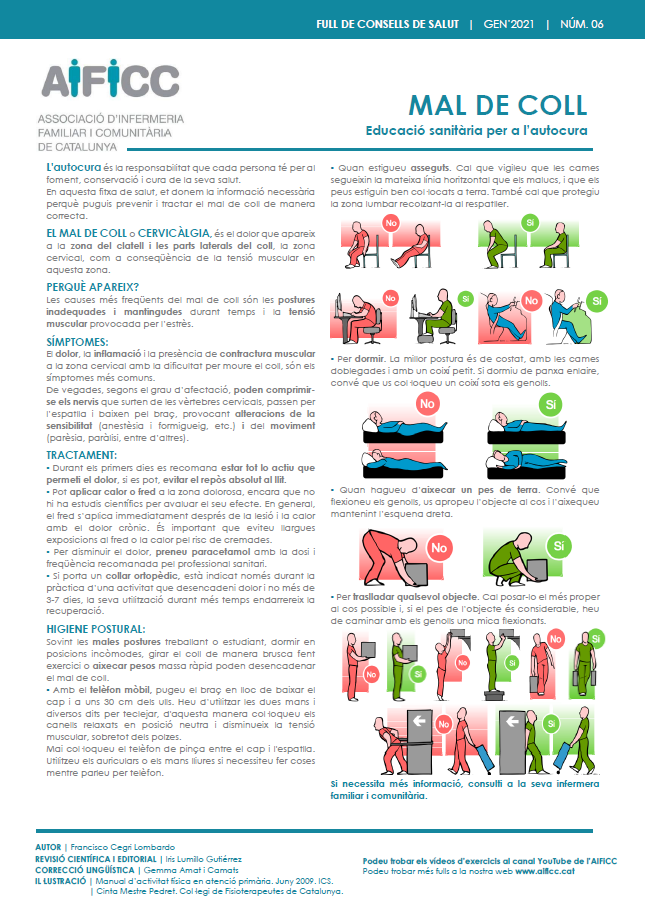 Actualment esteu veient Dolor cervical