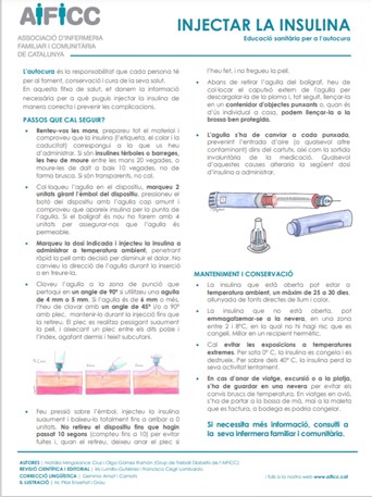 Read more about the article INJECTAR LA INSULINA | Cast.